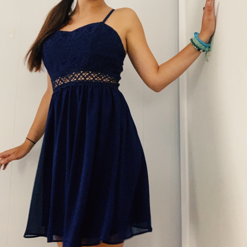 BCX Navy Blue dream dress